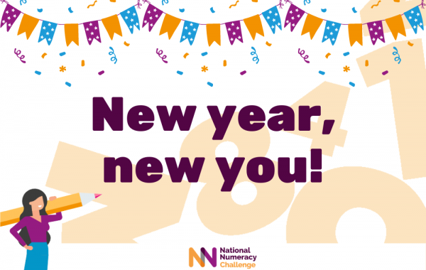 Image reading 'New year, new you!'