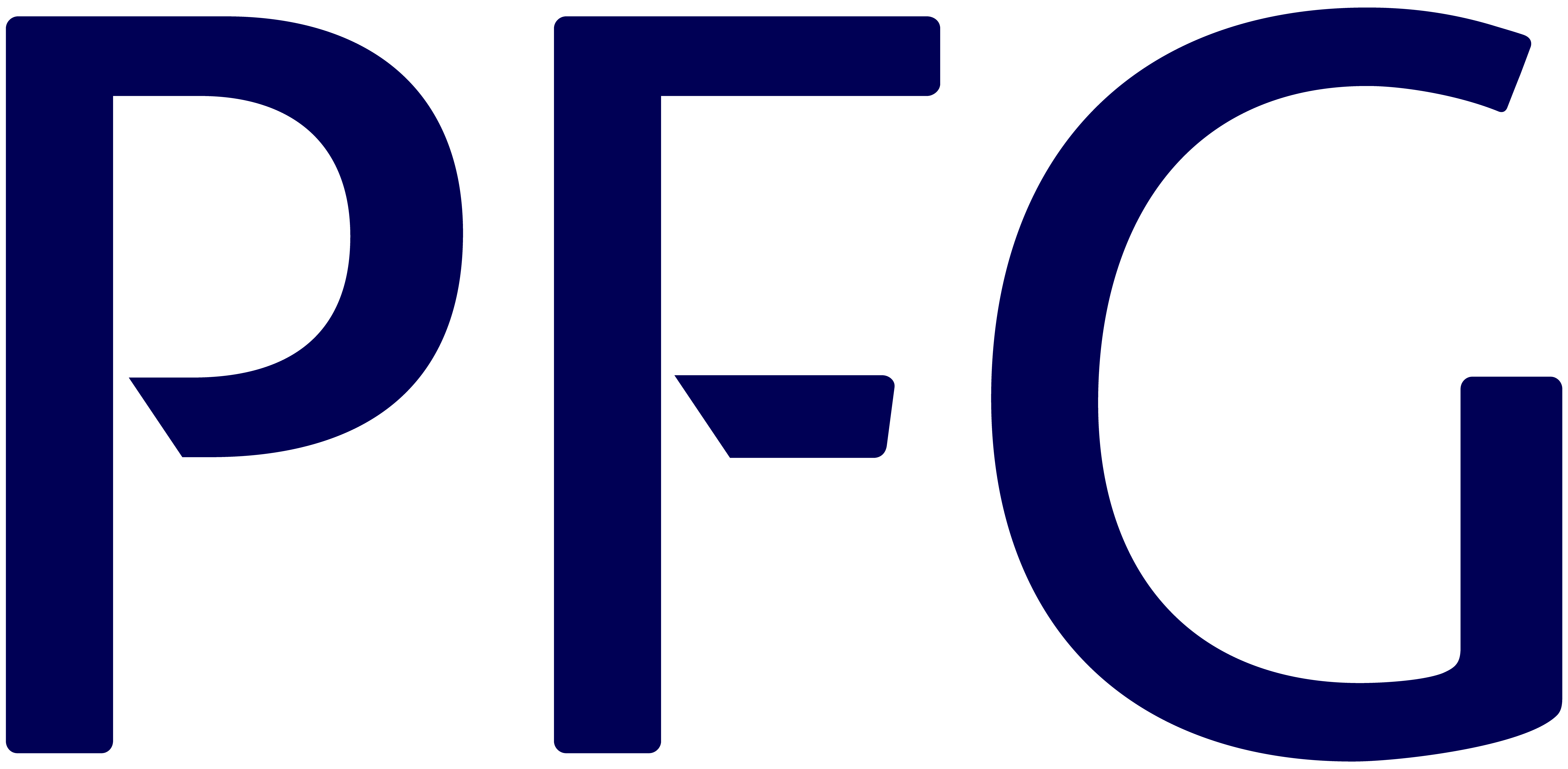 Provident logo - 'PFG' in blue text