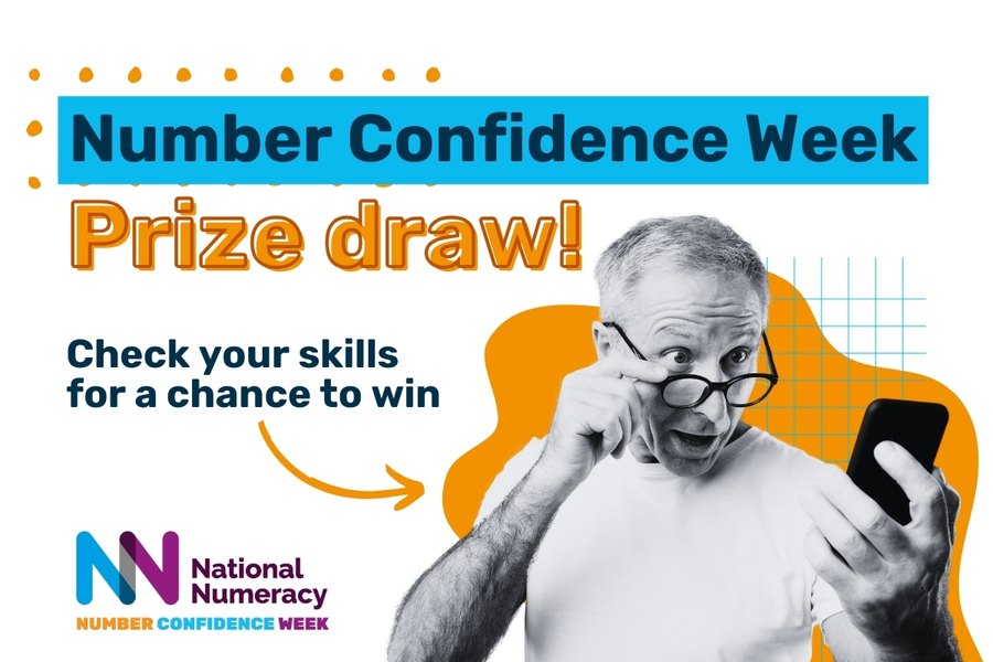 Number confidence week prize draw