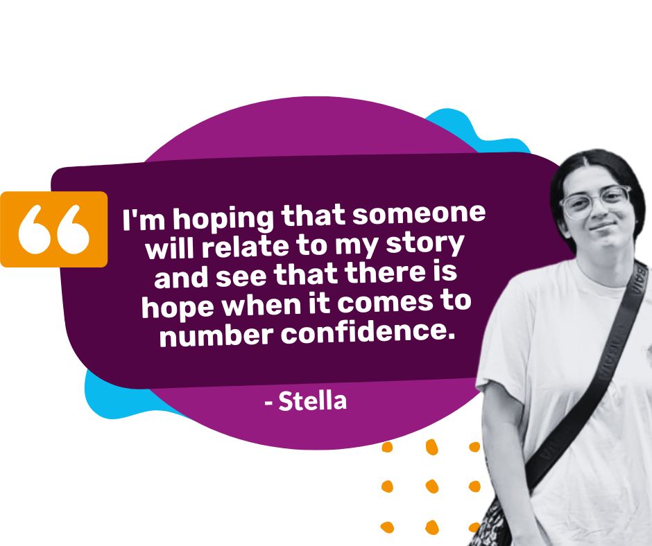 Stella with quote