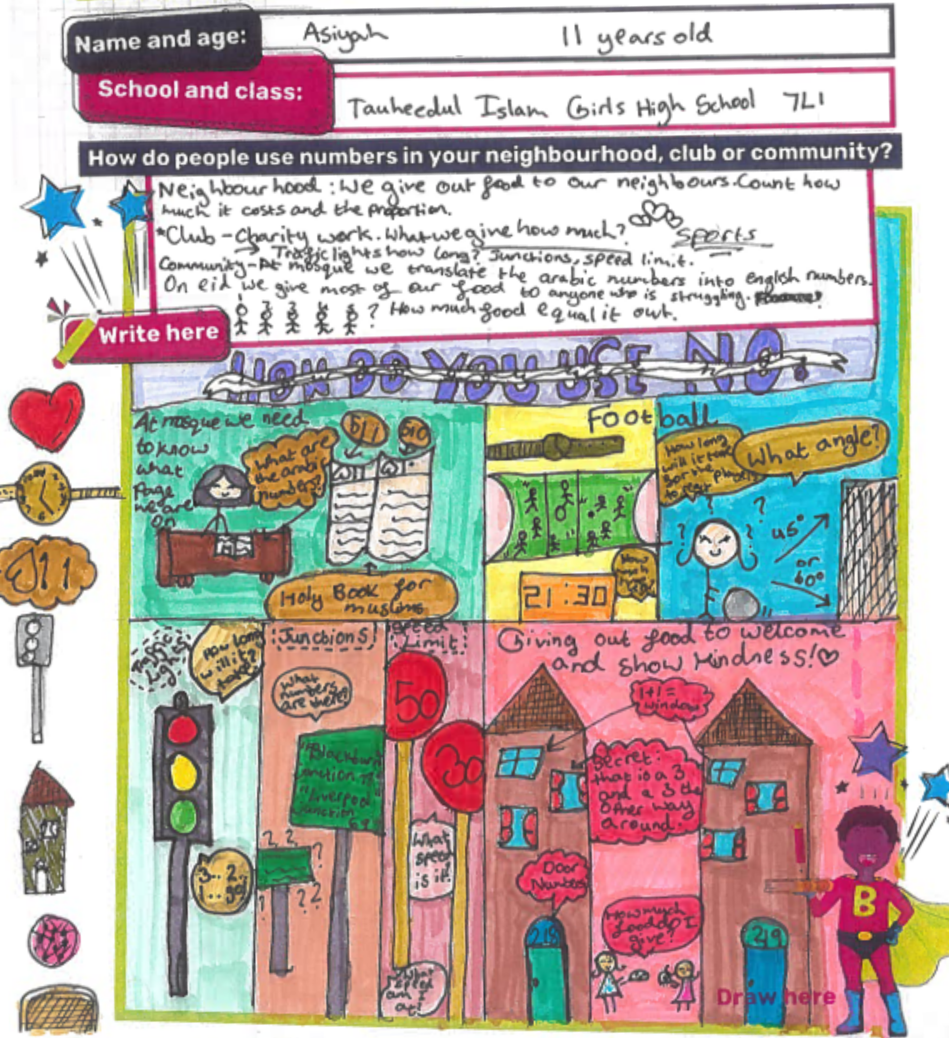 Asiyah's drawing