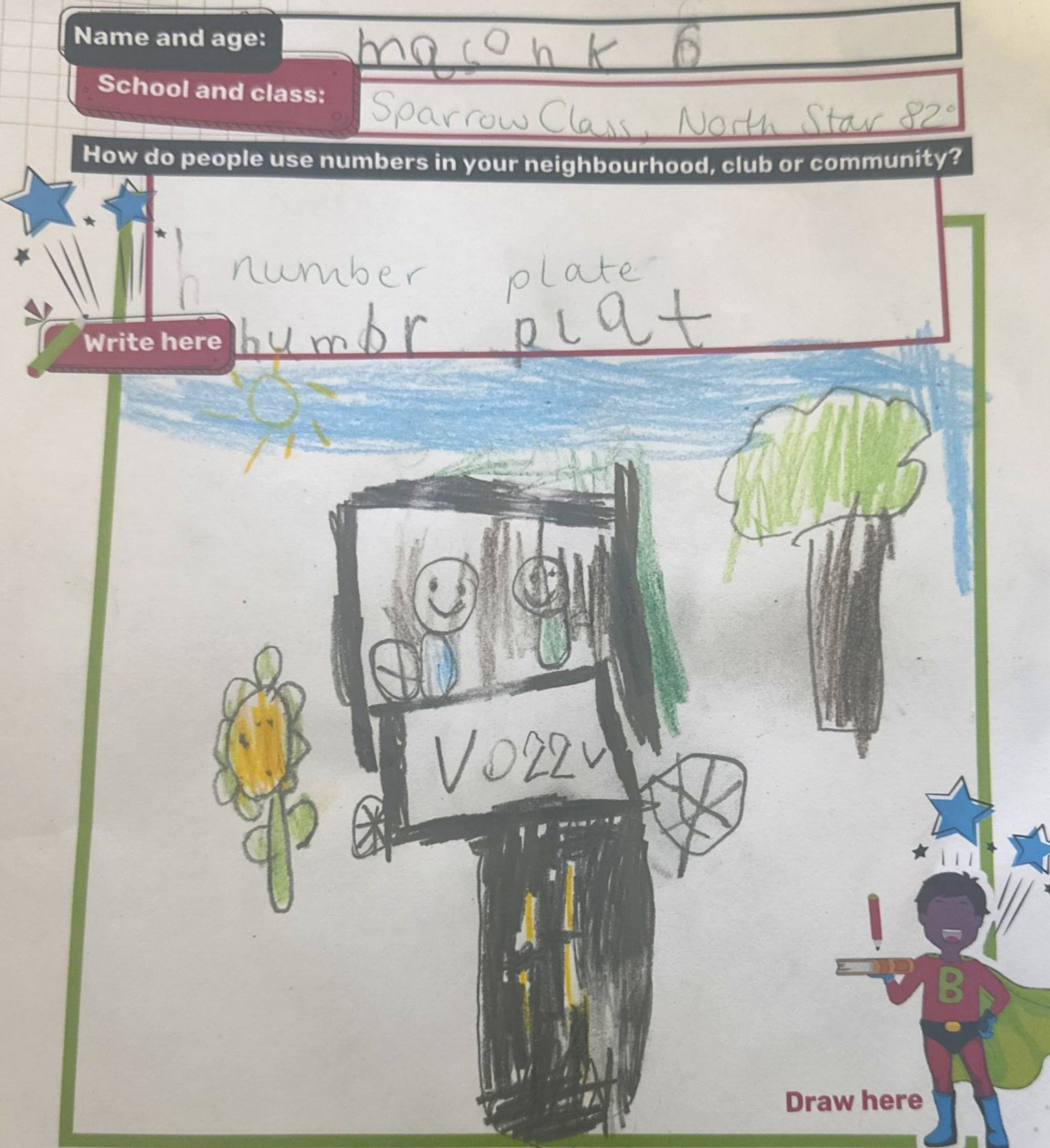 Mason's drawing