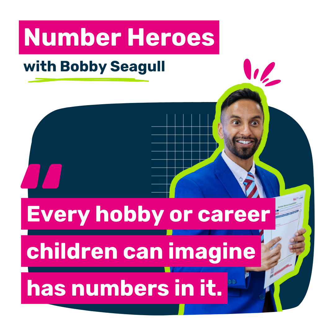 Bobby Seagull National Numeracy Day