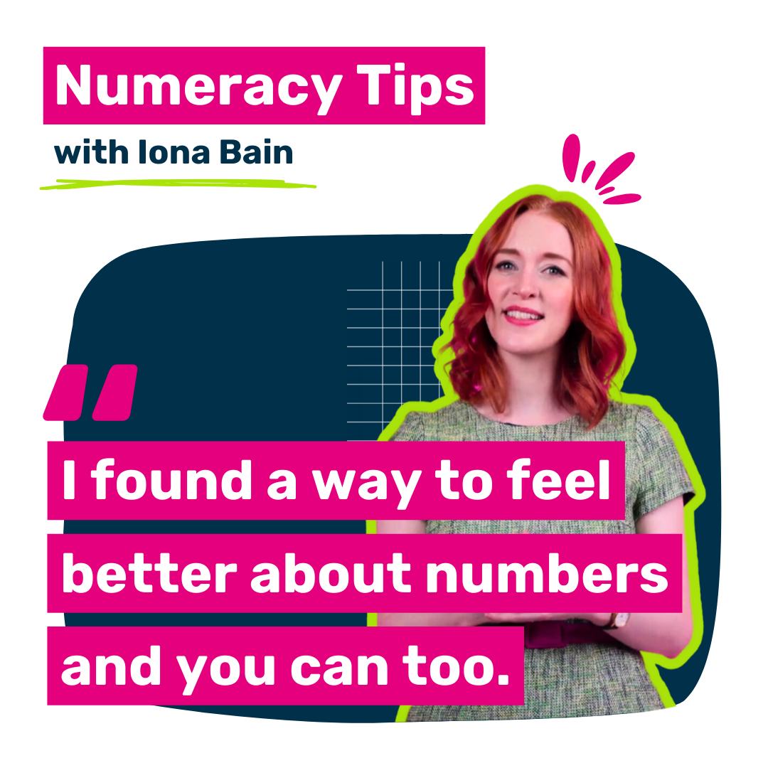 Iona Bain National Numeracy Day