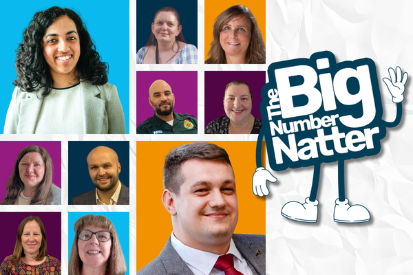 Collage of Big Number Natter interview subjects
