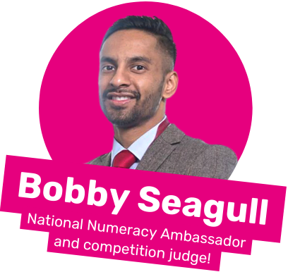 National Numeracy Ambassador & Competition Judge, Bobby Seagull