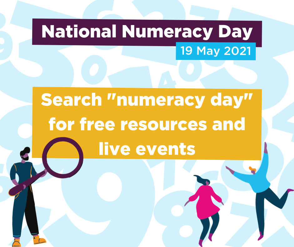 "Search 'numeracy day'" graphic preview