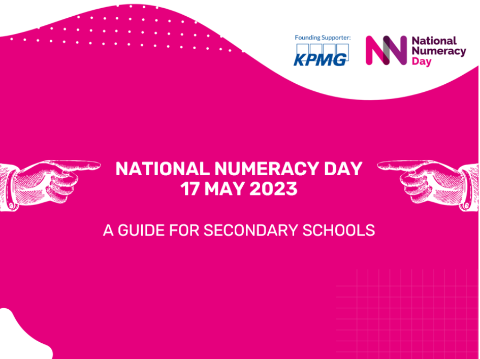 Cover image of the National Numeracy Day campaign guide