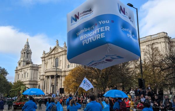 National Numeracy takes part in the Lord Mayor's Show