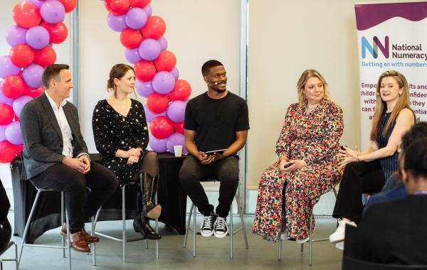 Photo of the panellists during the live Big Number Natter