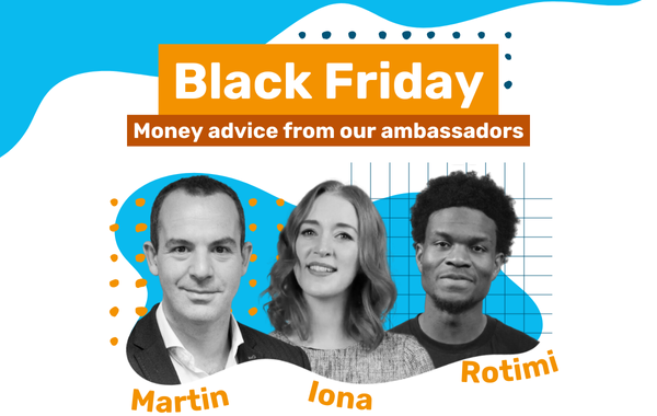 National Numeracy celebrity ambassadors Martin Lewis, Iona Bain and Rotimi Merriman-Johnson