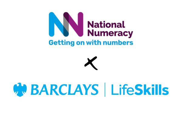 National Numeracy and Barclays LifeSkills logos