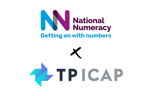 National Numeracy and TP ICAP's logos