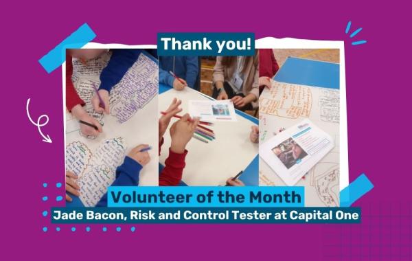 Photos of children completing activities