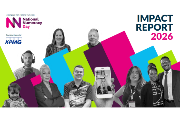 Cover image for the National Numeracy Day 2026 impact report