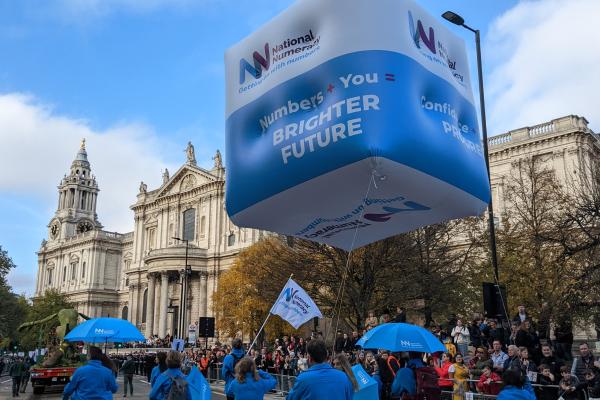 National Numeracy takes part in the Lord Mayor's Show