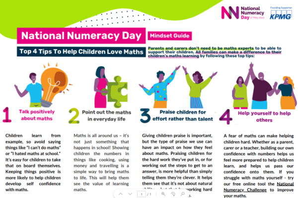 Top 4 tips to help children love maths preview