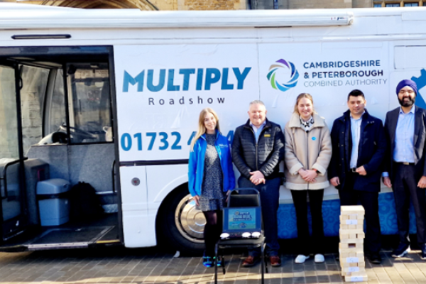 maths bus in Peterborough