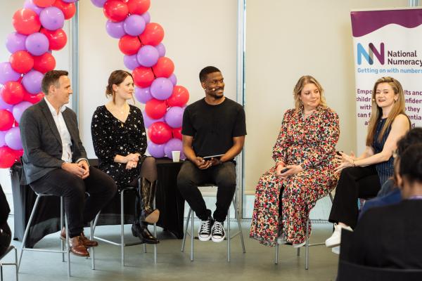 Photo of the panellists during the live Big Number Natter