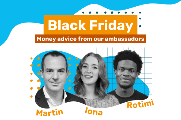 National Numeracy celebrity ambassadors Martin Lewis, Iona Bain and Rotimi Merriman-Johnson