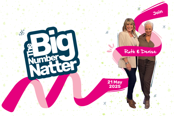 Ruth Langsford and Denise Welch The Big Number Natter