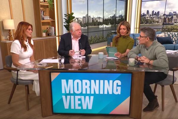 Ashley James, Nick Ferrari, Cat Deeley and Ben Shephard discussing numeracy on ITV1 programme This Morning