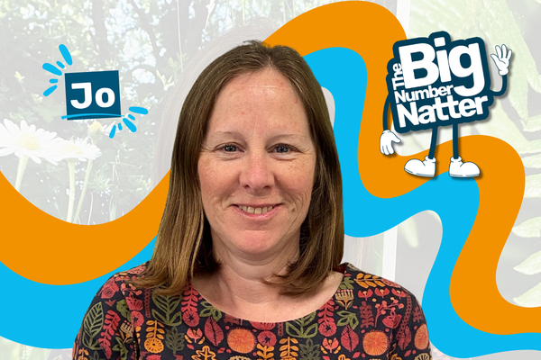 Jo with the BNN logo