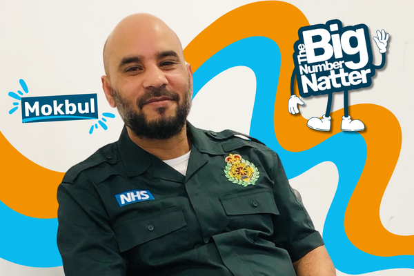 Mokbul with the BNN logo