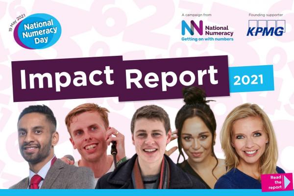 cover picture of National Numeracy celebrity ambassadors