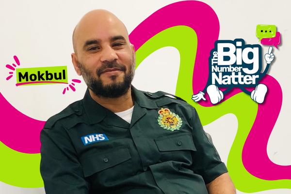 Mokbul with the BNN logo